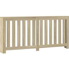 vidaXL Radiator Cover Sonoma Oak 175 x 20 x 82 cm