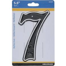 Hillman 6-Inch Reflective House Number 7