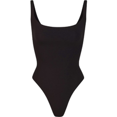 Shapewear & Under Garments SKIMS Fits Everybody Square Neck Bodysuit - Onyx