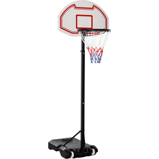 Homcom Adjustable Basketball Stand Backboard Portable
