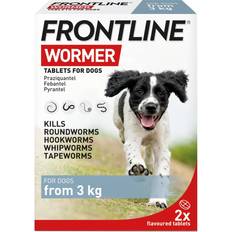 Frontline Wormer Tablets for Dogs 10g 2pcs