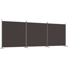 VidaXL Rumsavdelare vidaXL 3-Panel Brown Rumsavdelare