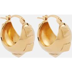 Valentino Örhängen Valentino Rockstud Hoop Earrings - Gold