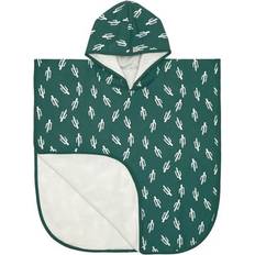 Capes & Ponchos Lässig UV-poncho Med Frottéfoder Kaktus - Grön