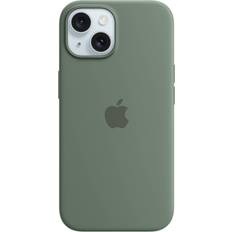 Apple Silicone Case with MagSafe for iPhone 15 Cypres