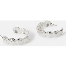 Multicoloured Earrings Accessorize Scallop Hoop Earrings - Multicolour