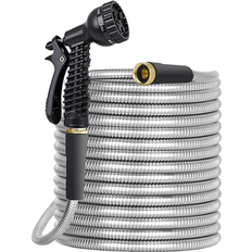 Silver Hoses Shein Garden Hose Pipe Heavy Duty Stainless Steel