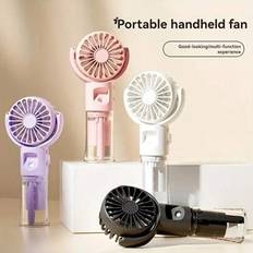 Hand Held Fans Shein Mini Portable Folding Fan With Spray