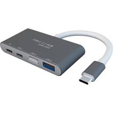Greenzech 4 In 1 Type-C USB 3.0 Fast Charging Hub