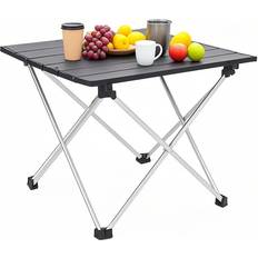 Camping & Outdoor Relaxdays Folding Portable Camping Table Aluminium