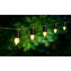 Guirlandes lumineuses et bandes lumineuses Lumisky Solaire Keny 10 Ampoules Blanc Chaud 3.8 m Guirlande Lumineuse