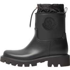 Moncler Dame Gummistøvler Moncler Uld Ankelstøvler Til Kvinder Aw25 - Sort