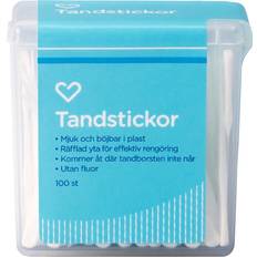 Plast Tandstickor 100 St