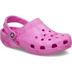 Crocs Classic Watercolor Marbled Clog Kids - Pink Marble