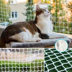 White Fence Netting Shein 3.3ft x 10ft White Outdoor Decorative Fencing