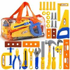 Toy Tools on sale Shein Pretend Play Tool Box Set With Screwdrivers