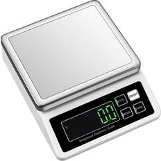 INF Elektronisk Digitalvåg 10 kg 0.1 g Vit