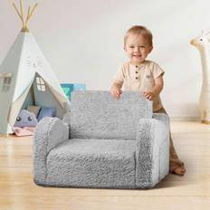 Sofa Beds Kid's Room Shein 2-In-1 Kids Convertible Sofa Bed