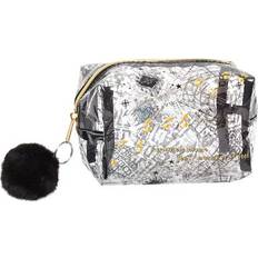Cosmetic Bags Clear Cosmetics Bag Hogwarts Marauders Pencil Case - Black