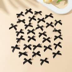 Black Gift Wrap Ribbons Shein Plain Colored Ribbon Bows 30 50 100pcs