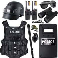Police Toys Shein Police Transformation Toy Set