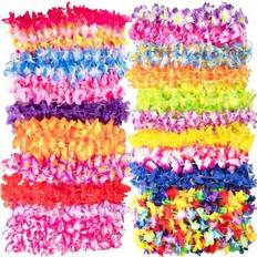 Garlands & Confetti Shein Hawaii Garland Necklace Tropical 50pcs