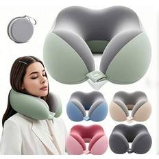 Neck pillow travel Shein U-Shaped Memory Foam Neck With Storage Box Neck Pillow Multicolour