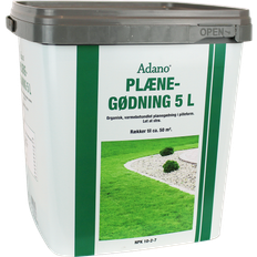 Organisk gødning Adano Organisk Plænegødning 5 L Plantenæring