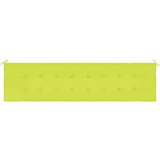 vidaXL Oxford Fabric Chair Cushions Green (200x50cm)