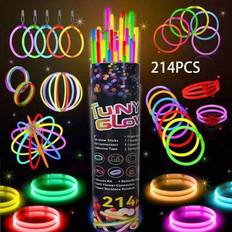 Shein 214 PCS 8-Inch Party Glow Stick Set