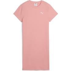 Klänningar Puma Ess Elevated Bodycon Rib Dress - Pink