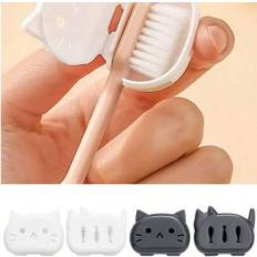 Shein 4pcs Cute Cartoon Animal Toothbrush Holder