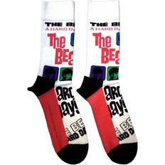 One Size - Vuxen Strumpor The Beatles Unisex Adult A Hard Days Night Colours Socks - Vit/Svart