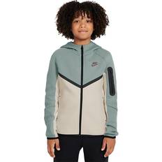 Nike Fleecetøj Børnetøj Nike Tech Fleece Hættetrøje Med Lynlås - Grå