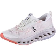 On Orange Running Shoes On Cloudsurfer Trail 2 Running Shoes - Ivory/Salmon