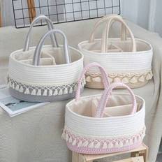 Diaper Organizers on sale Shein Baby Diaper Caddy Toy Storage Basket