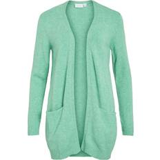 Vila Viril Basic Strikket Cardigan - Mint