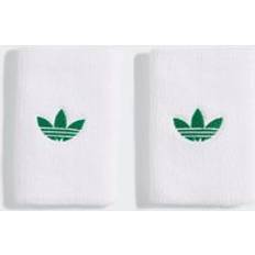 Adidas Wristbands on sale adidas Originals Large Wristbands - White/Green