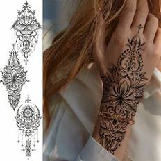 Tattoo Care Shein 3pcs Waterproof Temporary Tattoo Stickers