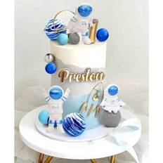 Baking Decorations Shein 25pcs Space Themed Topper Set Cake Decoration
