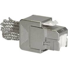 Grey Ethernet, Data & Phone Outlets Corning 989961 RJ45 Cat 6A STP Shielded Connectors