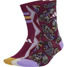 Guld Strømper adidas Performance W Farm Sokker Pakke - Burgundy