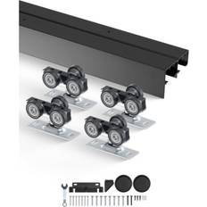 VEVOR Bypass Dør Hardware 4 Fod Sporsæt