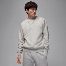 Jordan Dame Sweatere Jordan Fleece Sweatshirt Med Rund Hals Til Mænd - Grå