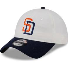 Supporterprodukter New Era San Diego Padres Leather Strap Chrome White 9TWENTY