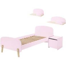 Barnsängar Vipack Kiddy Bett 90 Alt Roza Nako Wandboden 45cm