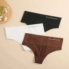 Sportswear Garment - Women Knickers Shein High Waist Seamless Thong Panty T-Shorts - Women