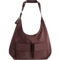 Lindex Bag V Shape W Pockets - Brown