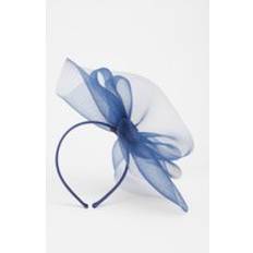 Blue - Women Headbands Quiz Navy Bow Headband Fascinator - Dark Blue
