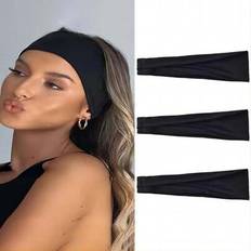 Yoga Accessories Shein Solid Color Sports Yoga Headband - Halloween